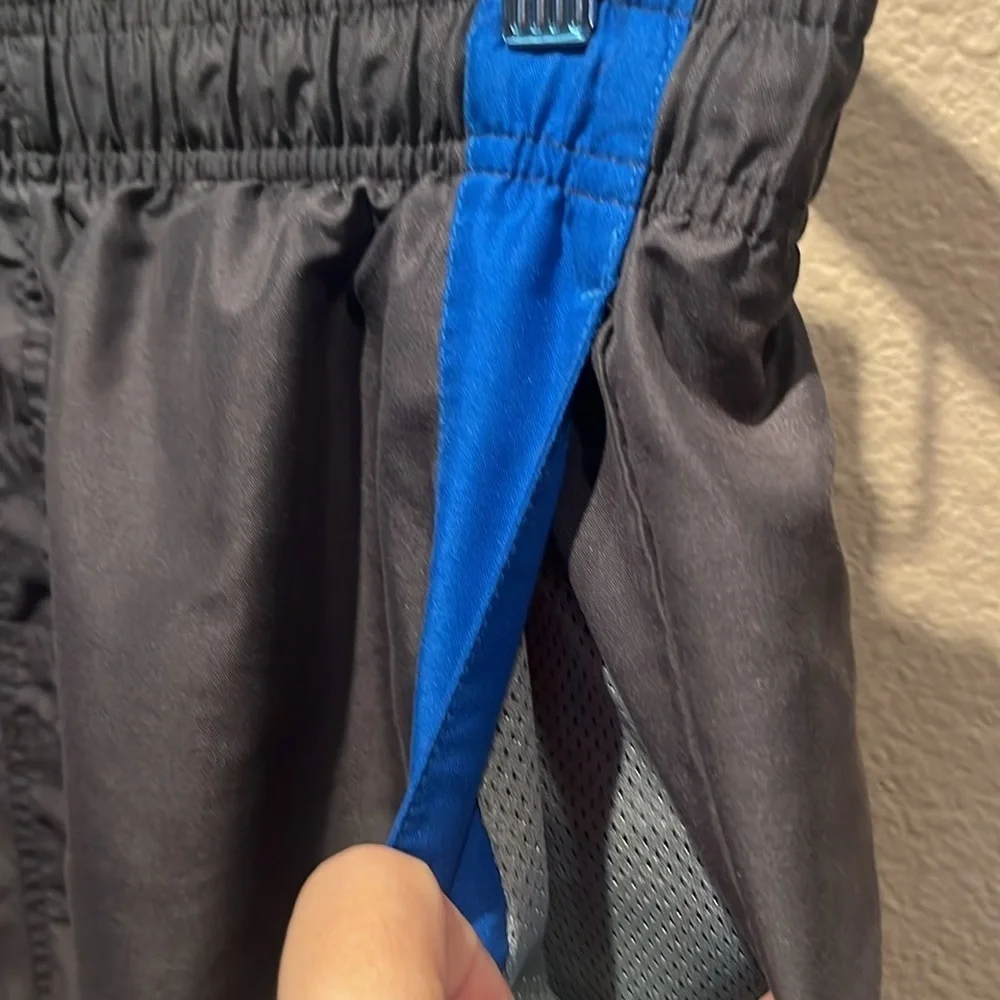 Nike Men’s Gray and Blue Swim Trunks Swim Shorts Size Large